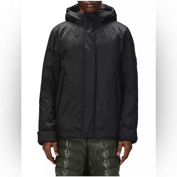 NWT Rains Vardo Light Grey Jacket Med